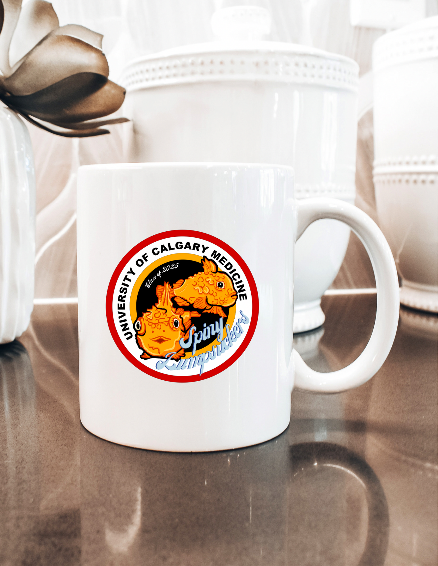 Personalized White Coffee Mug (11 oz. / 15 oz.)