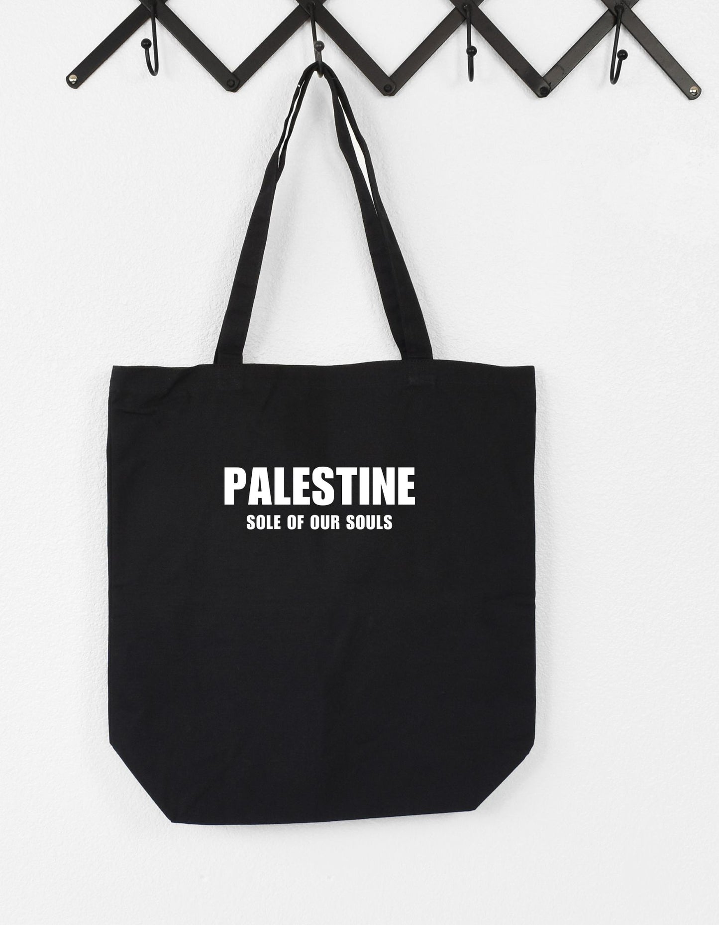 Land Of God Design Tote Bag