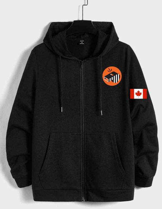 Basketball Coach Zipper Hoodie