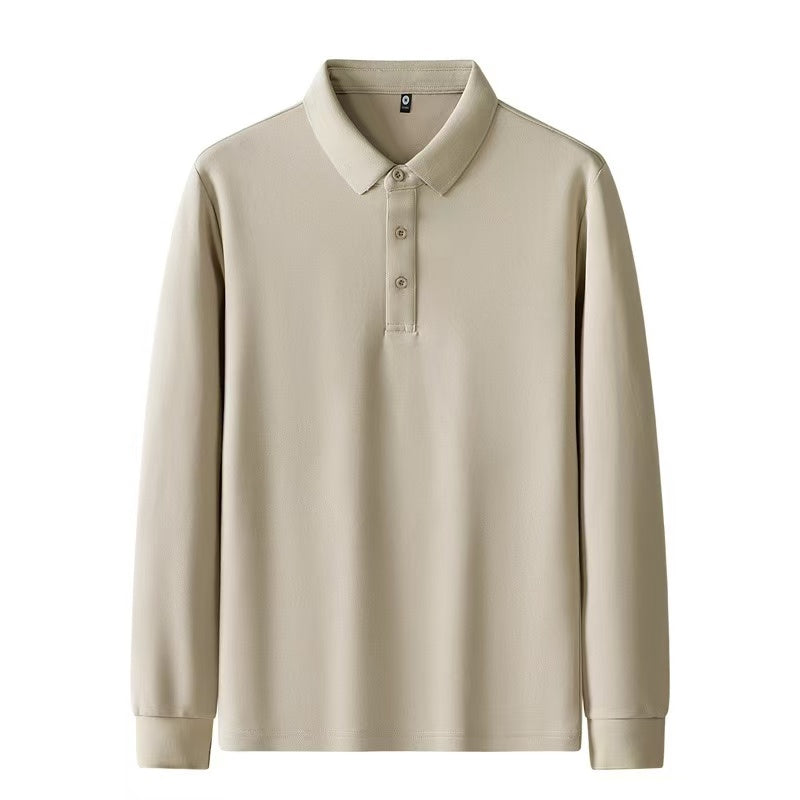 Boys Full-Sleeve Polo with Logo (Grades K-9)