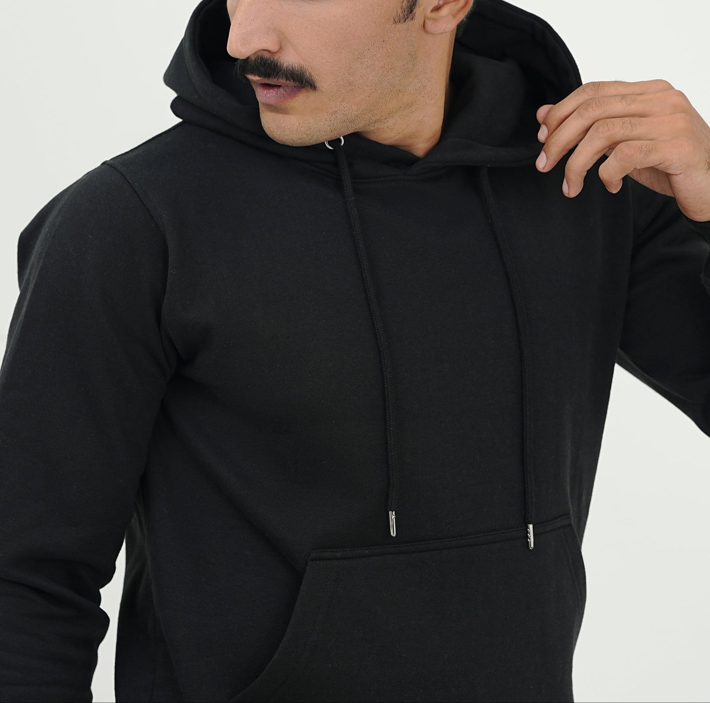 Black Pullover Hoodie