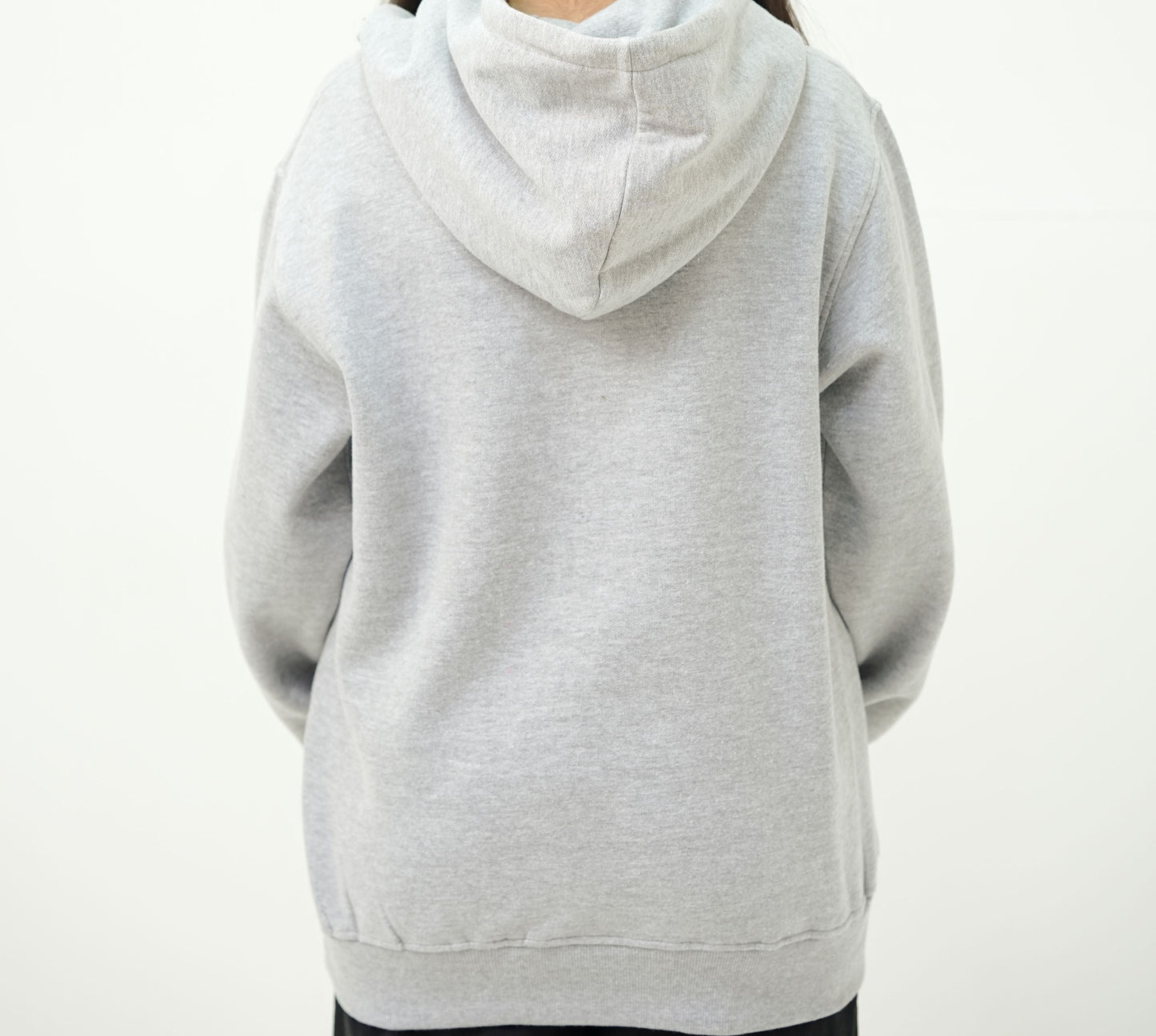 Grey Pullover Hoodie