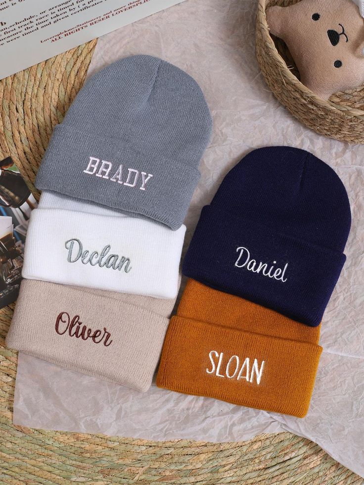 Embroidered Toques