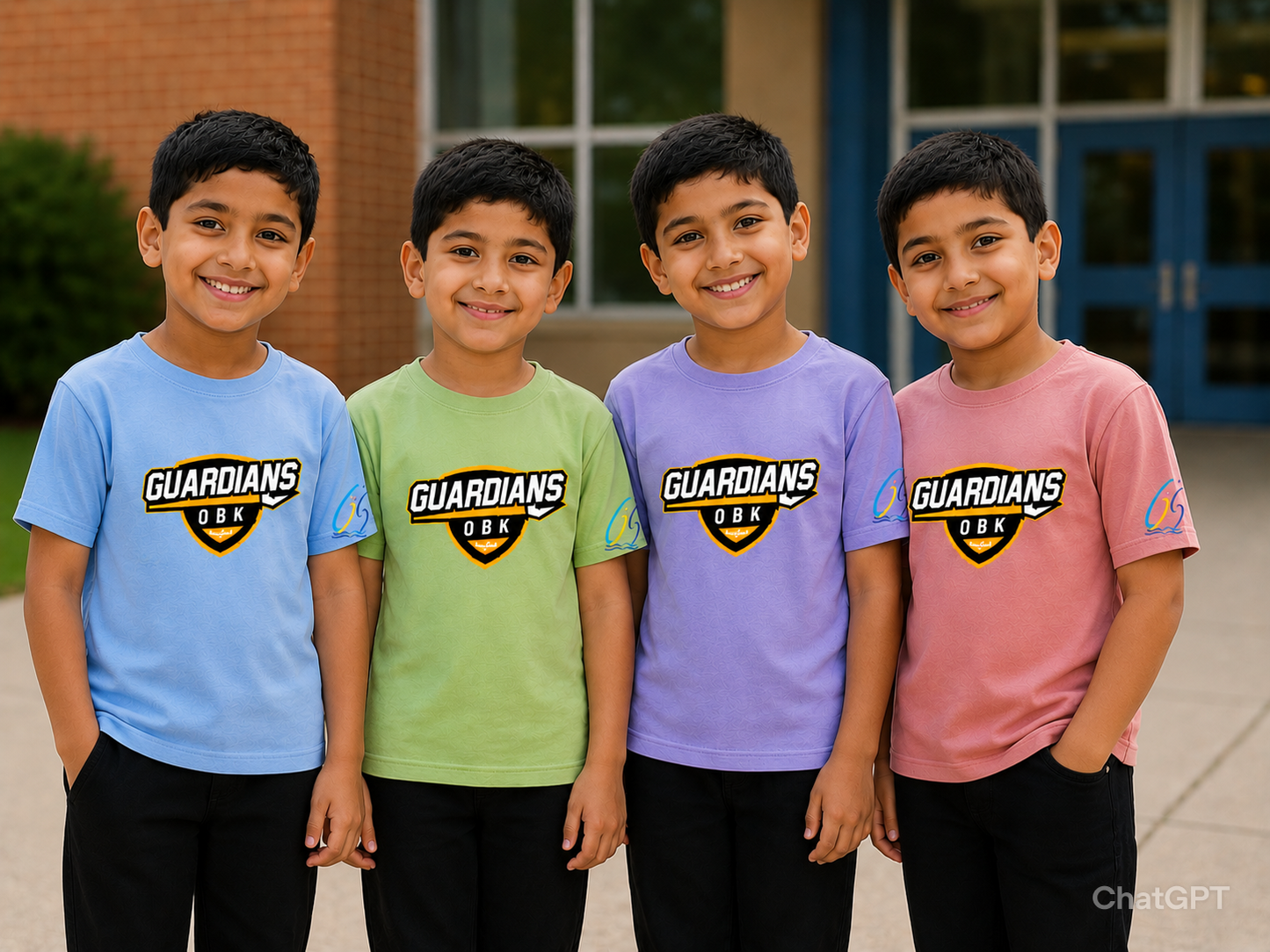 Color House Shirt - Boys (K-9)